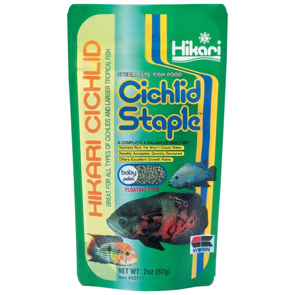 Cichlid Staple Baby A Dry Food From Hikari For Cichlid