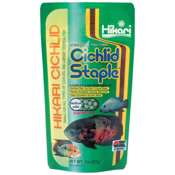 Cichlid Staple Medium A Dry Food From Hikari For Cichlid