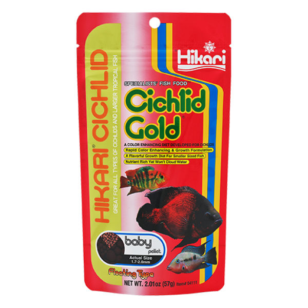 Cichlid Gold Baby A Dry Food From Hikari For Cichlid