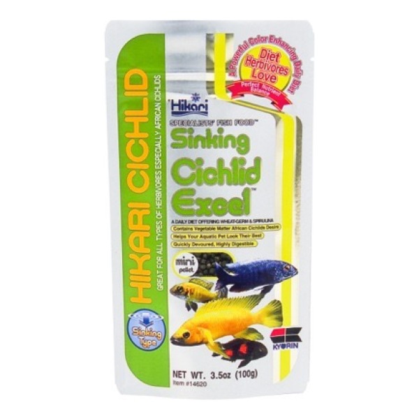 Sinking Cichlid Excel Mini A Dry Food From Hikari For Cichlid