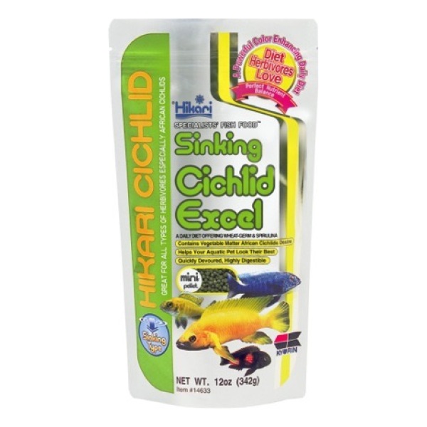 Sinking Cichlid Excel Mini A Dry Food From Hikari For Cichlid