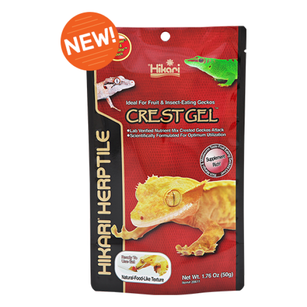 Crestgel Gel A Dry Food From Hikari For Reptile