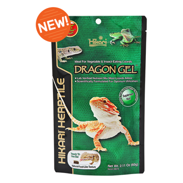 Dragongel Gel A Dry Food From Hikari For Reptile