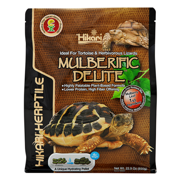 Mulberific Delite Pellet A Dry Food From Hikari For Reptile