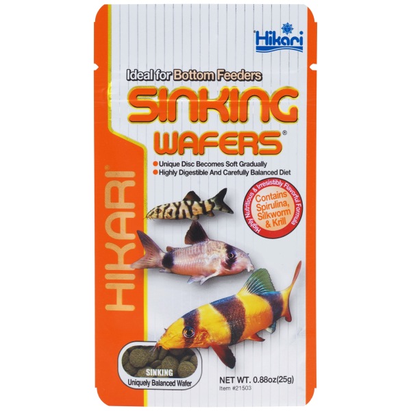Sinking Wafers A Dry Food From Hikari For Freshwater