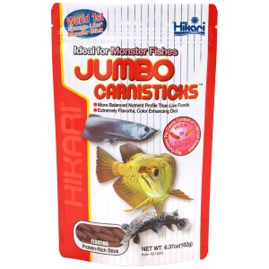 Jumbo Carnisticks A Dry Food From Hikari For Freshwater