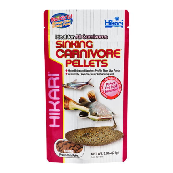 Sinking Carnivore Pellet A Dry Food From Hikari For Freshwater Sinking Carnivore Pellet A Dry Food From Hikari For Freshwater