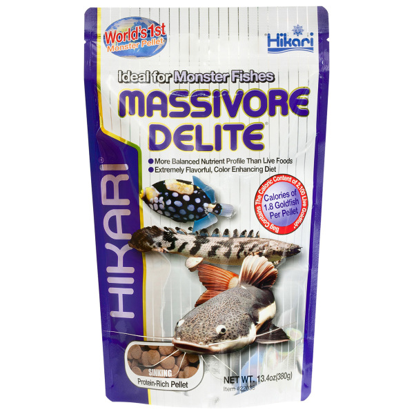Massivore Delite Nugget A Dry Food From Hikari For Freshwater