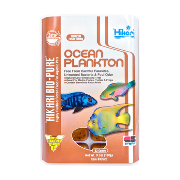 Ocean Plankton  A Frozen Food From Hikari For Saltwater