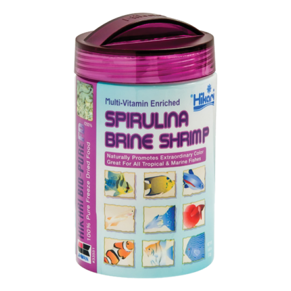 Fd Spirulina Brine Shrimp Cube A Frozen Food From Hikari For Saltwater