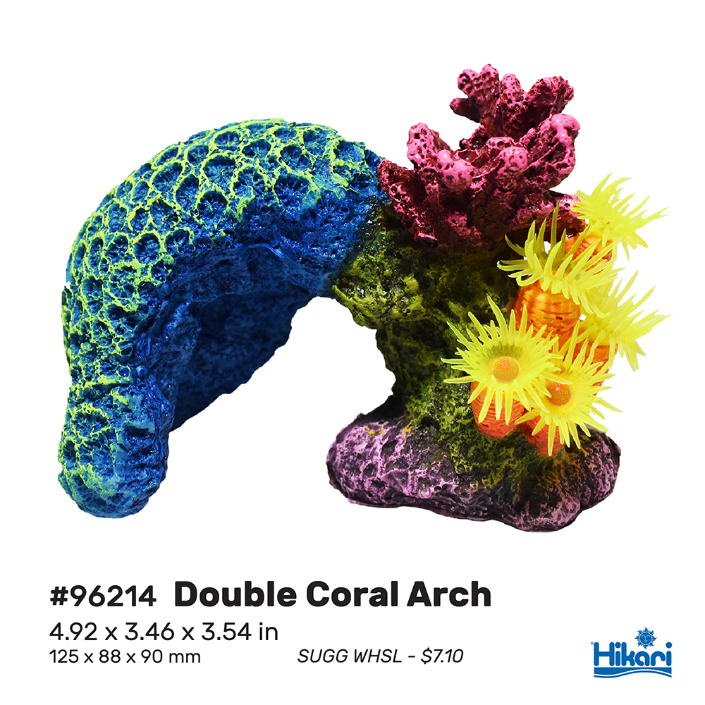 Hikari - AS Resin - SW Coral on Coral Arch 3.54" (min. 2)