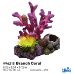 Hikari Branch Coral 5.1" – elevate your aquascape with this resin coral sculpture