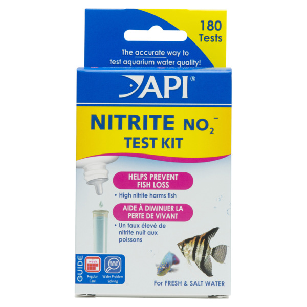API FW/SW Nitrite Test Kit - Essential for monitoring nitrite levels in your freshwater or saltwater aquarium!