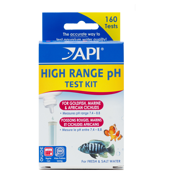 FW/SW High Range pH Test Kit by API - Keep Your Aquarium Happy! FW/SW High Range pH Test Kit by API