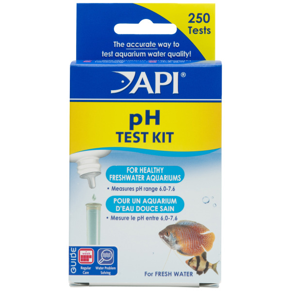 Freshwater pH Test Kit by API - Keep Your Aquarium Balanced! Freshwater pH Test Kit by API - Essential for monitoring your aquarium's health and keeping your fish happy!