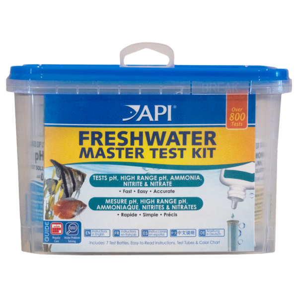 Freshwater Master Test Kit by API - Essential aquarium test kit for monitoring water quality in your fish tank. Keep it fresh and safe!