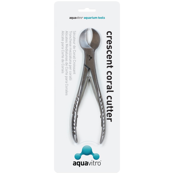 AquaVitro Crescent Coral Cutter - 19 cm: Your trusty tool for smooth fragging adventures in marine coral care!