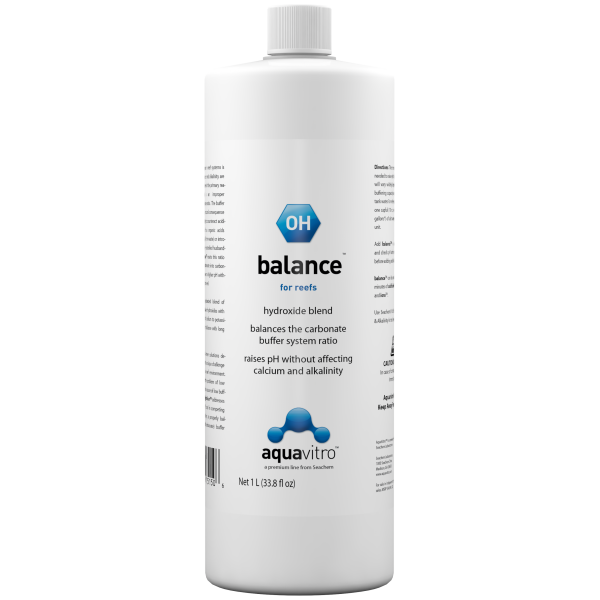 AquaVitro - Balance 1L for saltwater aquariums: support your reef's harmony with this essential additive!
