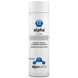 AquaVitro Alpha Additive 150 ml - Sea life enhancer for healthy saltwater aquariums