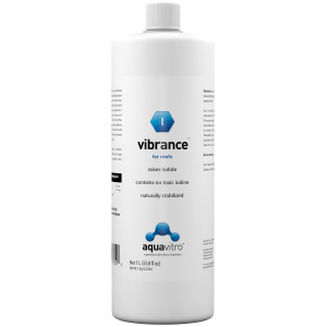 AquaVitro Vibrance 1L Additive for vibrant saltwater aquariums—enhance your aquatic life and watch them thrive!