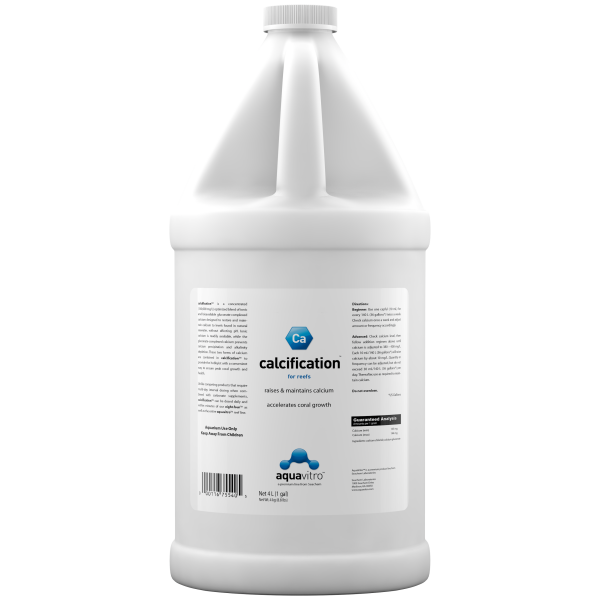 AquaVitro Coral Nutrition for reef tanks - 4L size helps boost coral health for vibrant aquatic life.