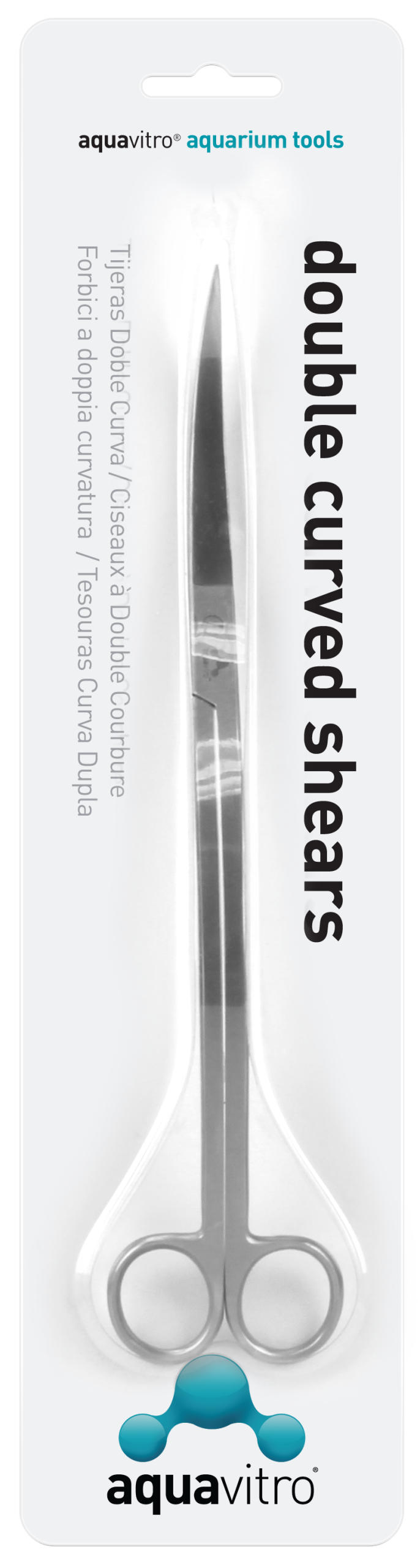 Seachem - AquaVitro - Double Curved Shears - 25 cm.