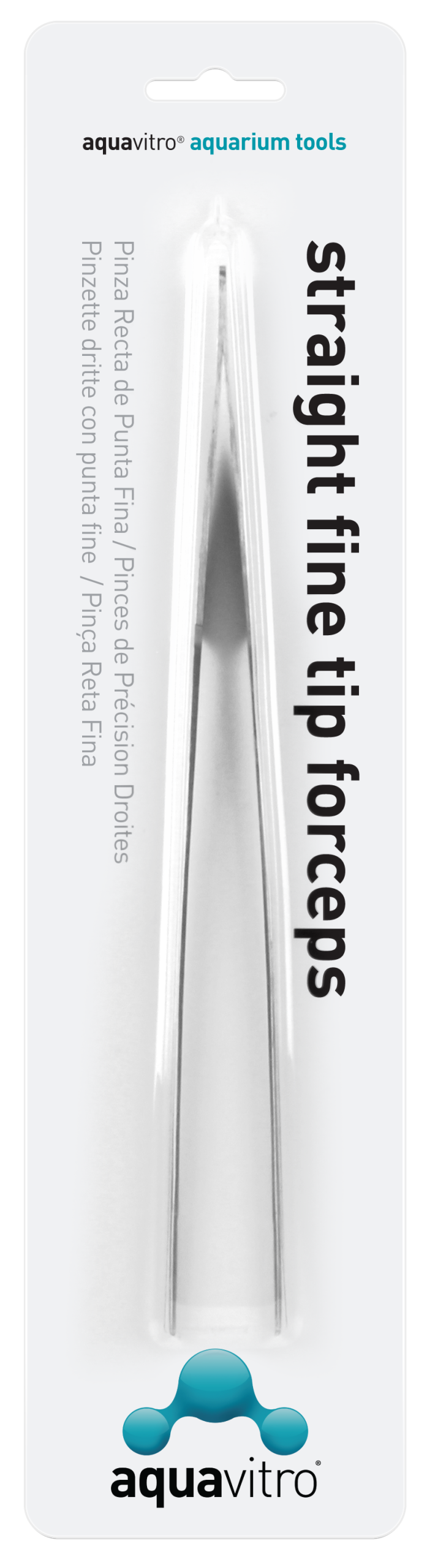 Seachem - AquaVitro - Straight Fine Tip Forceps
