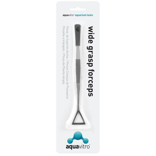 AquaVitro Wide Grasp Forceps for easy fragging in reef tanks - perfect tools for both marine and freshwater enthusiasts!