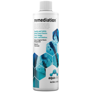 AquaVitro Remediation 350 ml: Your go-to for fresh and salty tank cleaning – keep that aquatic paradise pristine!