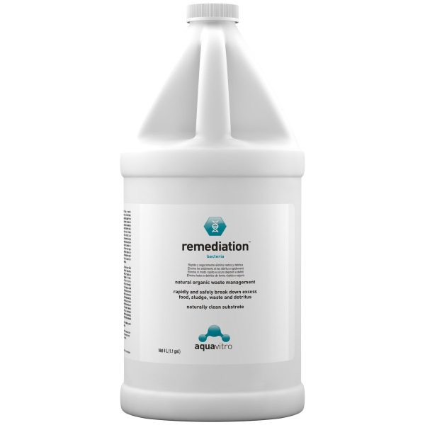 AquaVitro Remediation 4L - Dive into eco-friendly cleaning for your freshwater & saltwater aquarium! Keep it pristine.