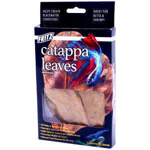 Fritz Cattapa Leaves for Fresh/Saltwater aquariums - a natural boost for your aquatic pals' habitat!