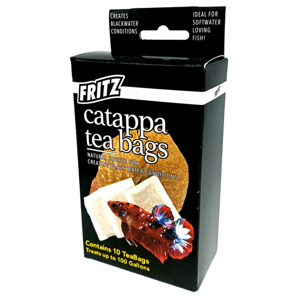 Fritz Cattapa Tea Bags 10pk for freshwater tanks: natural additives for happy aquatic plants! Dive into healthier water!