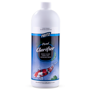 Boost pond clarity like a pro with FritzPond Clarifier! This 32 oz treatment keeps your freshwater oasis sparkling clean!