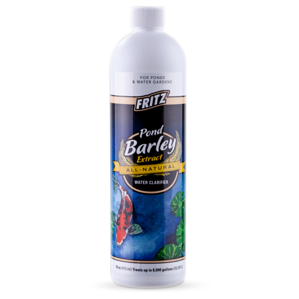 Fritz Pond Barley Extract 16 oz - Freshwater Plant Boosters Fritz Pond Barley Extract 16 oz: Nourish your aquatic life with this pond additive for fresh and salty water wonders!