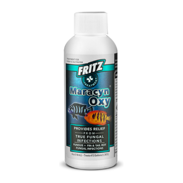 Fritz Maracyn Oxy - 4 oz Fresh & Salty Fish Medicine for Aquariums Fritz Maracyn Oxy 4 oz – Fresh & Salty Fish Treatment for Aquariums