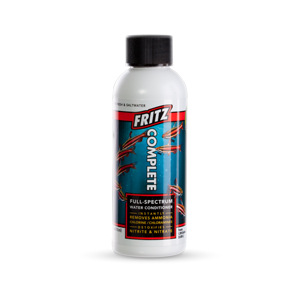 Fritz Complete Water Conditioner 4 oz for freshwater & saltwater tanks—your aquatic health solution for happy fish!
