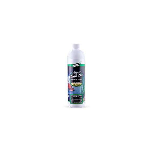 Fritz Algae Clean Out - 16 oz treatment for algae-free freshwater and saltwater aquariums