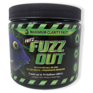 Fritz FUZZOUT 16oz - Your go-to aquarium additive for fresh and salty fuzz control