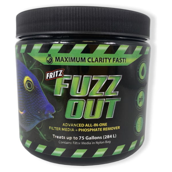 Fritz FUZZOUT 16oz - Your go-to aquarium additive for fresh and salty fuzz control