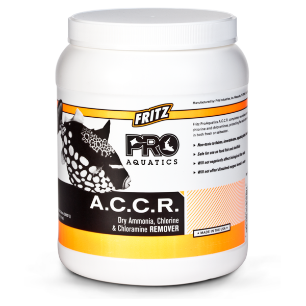 Fritz Pro Aquatics A.C.C.R. 4 lb additive for freshwater tanks – your eco-friendly solution for thriving aquatic life!