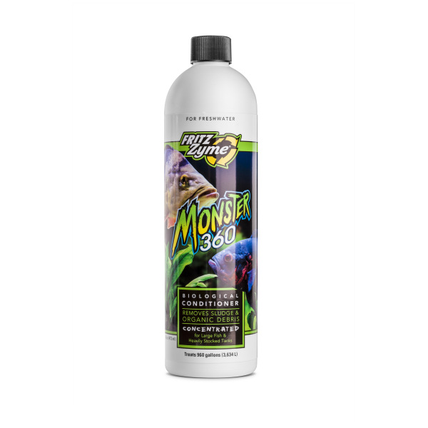 FritzZyme MONSTER 360 - 16 oz for fresh & salty aquariums