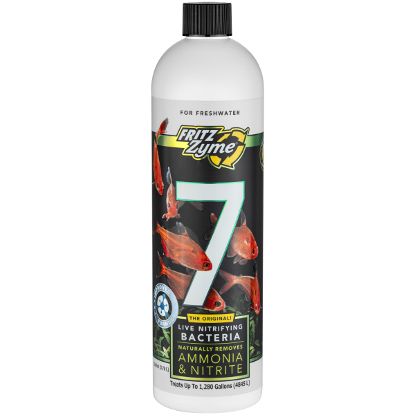FritzZyme 7 Freshwater Nitrifying Bacteria (16 oz) – Boost your aquarium's health with this essential additive for aquatic life!