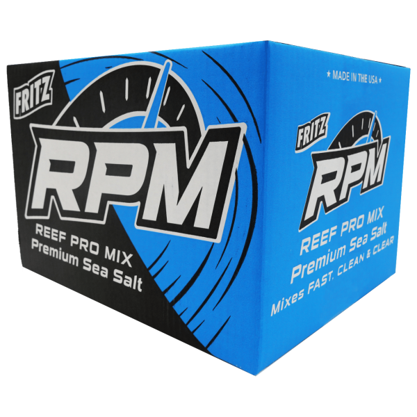 Fritz Reef Salt 55 lb box for fresh & salty aquascapes – the premium choice for vibrant reefs at Gulfstream Aquarium Supplies!