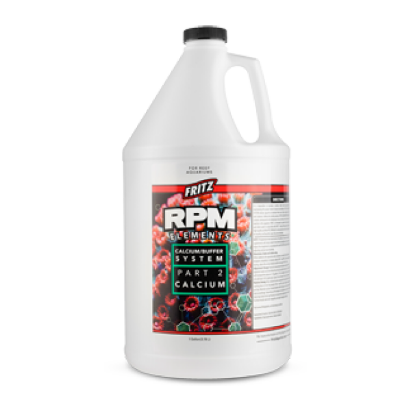Fritz RPM Liquid Calcium 1 Gallon - Boost your reef and freshwater tanks with this essential calcium supplement!