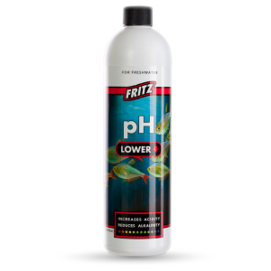 Fritz pH Lower 16 oz - Freshwater aquarium pH adjuster for pristine waters! Keep your fishy friends happy and healthy!