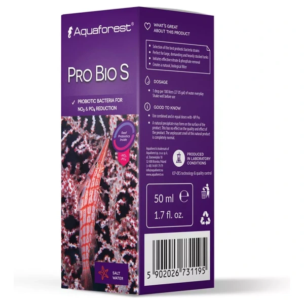 Aperture Coral Nutrition 50ml by Aquaforest - Boost coral health in fresh & salty aquariums with this essential additive!