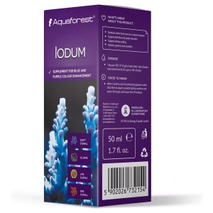 Aquaforest Iodum 10ml - Essential coral nutrition for freshwater & saltwater aquariums