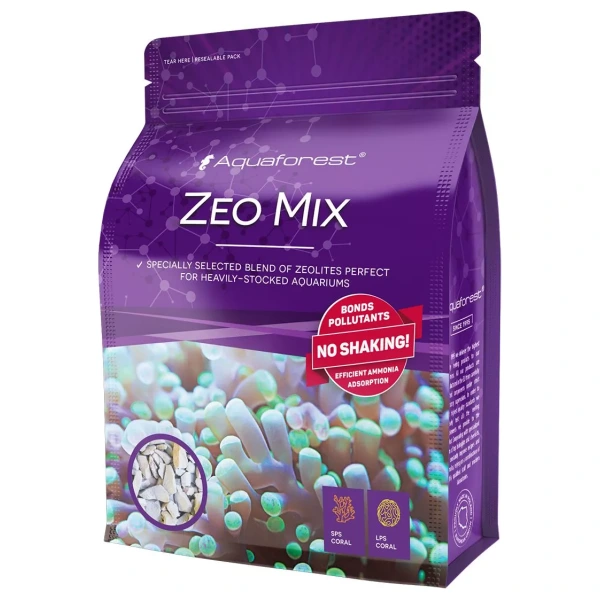 Aquaforest Zeo Mix 1L - Boost Your Reef Tank's Coral Health! Aperture Aquaforest Zeo Mix 1L - Boost coral health in your reef tank with this essential aquarium additive!