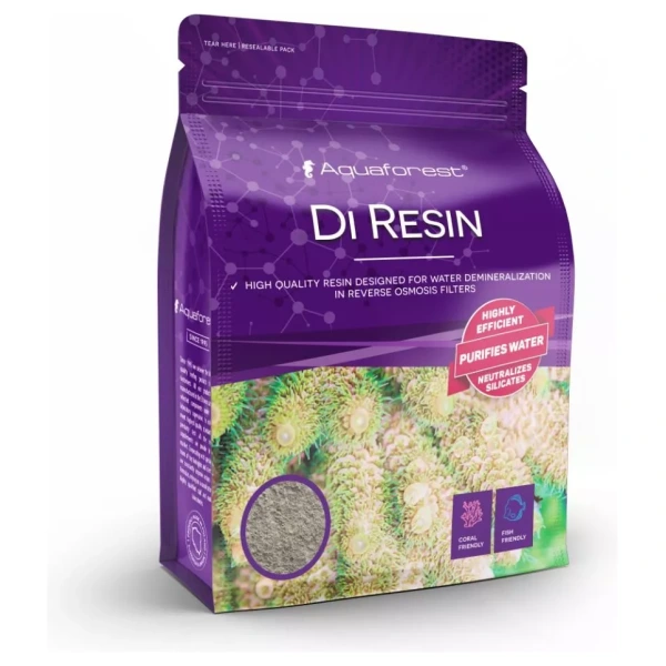 Aquaforest DI Resin 1L for freshwater & saltwater aquariums – Purify your aquatic paradise with this essential coral nutrition additive!