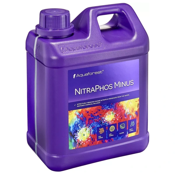 Aquaforest NitraPhos Minus 2000ml - Fresh & Salty Nitrate Control for Happy Aquariums! Perfect for Coral Nutrition!
